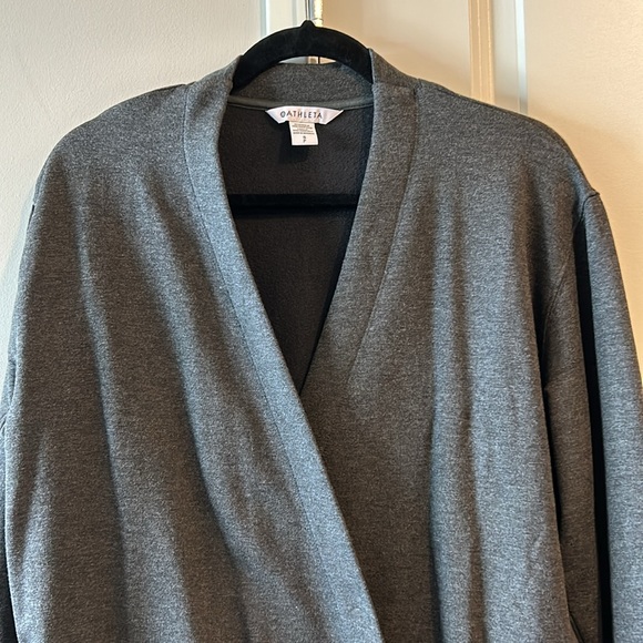 Athleta Purana V-Neck Wrap Sweatshirt NWT - Picture 3 of 8